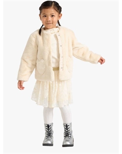 Детская куртка из искусственного меха, Light Beige Lindex