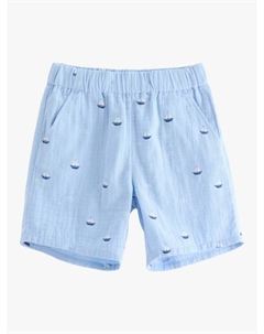 Детские хлопковые карго-шорты, Light Blue Lindex