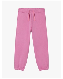 Детские хлопковые джоггеры с кулиской, Pink Stella mccartney kids