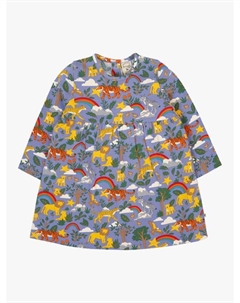 Детское платье с длинными рукавами из хлопка и полиэстера, Grape Into The Wild Frugi