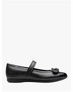 Детские туфли Mary Jane Dance Beam, Black Patent Clarks