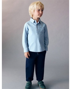 Детская рубашка Joan, Open Blue Mango