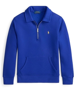Флисовый пуловер с застежкой-молнией на четверть, Classic Azure Polo ralph lauren kids