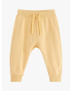 Детские джоггеры из органического хлопка с аппликацией, Light Dusty Yellow Lindex