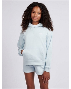 Детская худи свободного кроя из хлопковой смеси, Frosted Glass New balance