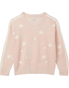 Свитер  Cozychic Ultra Lite Youth Star Pullover, Dusty/Rose Cream Barefoot dreams kids