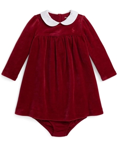 Велюровое платье и шаровары, Holiday Red Polo ralph lauren kids