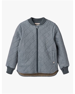 Детская стёганая термо-куртка в полоску Wheat