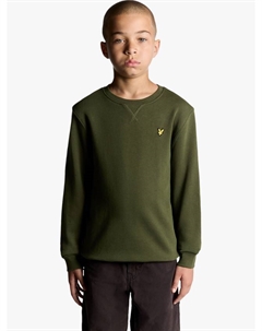Детский хлопковый свитшот с круглым вырезом, X848 Deep Depths Lyle & scott
