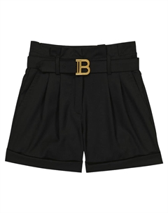 Шерстяные шорты, 930-Nero Balmain kids