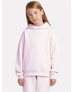Детский худи с логотипом Small и мягкой спинкой, Light Raspberry New balance