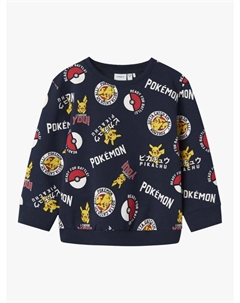Детская толстовка Pokémon из хлопковой смеси, Navy Blazer Name it