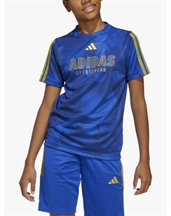 Детская футболка, Colbolt/Gold Adidas