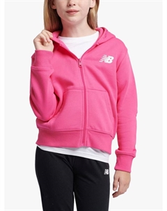 Детская худи на молнии с мягкой подкладкой, Pink New balance