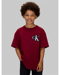 Детская футболка с логотипом, Raspberry Chocolate Calvin klein