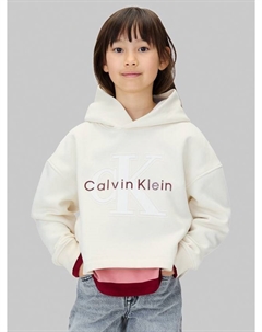Детский худи CK, Whitecap Grey Calvin klein
