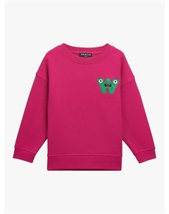 Детский свитшот с вышивкой Monster, Pink Whistles