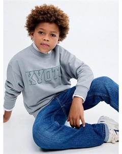 Детская толстовка киото с круглым вырезом Mango