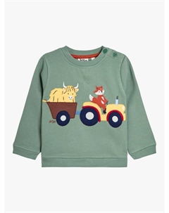 Детский хлопковый худи Trailer, Khaki Jojo maman bébé