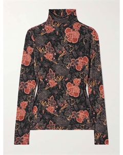 Водолазка с принтом Aurelia из эластичного джерси, мультиколор Ulla johnson