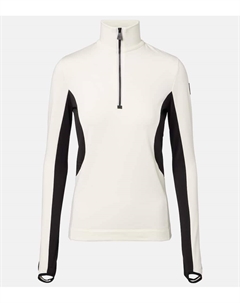 Полузастёгивающаяся лыжная кофта, White Moncler grenoble