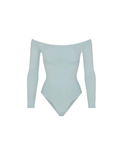 Боди Женский Джинсовый Синий Skims