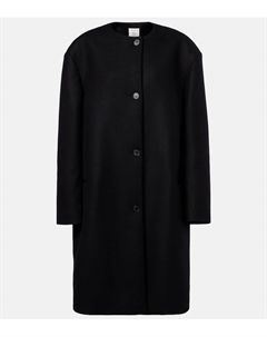 Пальто из шерсти и кашемира Cora, Black Calvin klein collection