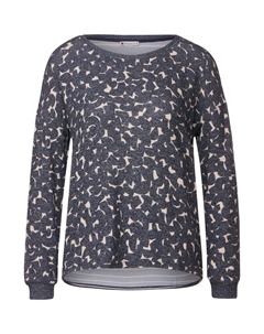 Рубашка, цвет deep blue melange Street one