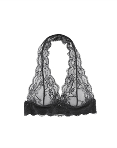 Бюстгальтер без косточек Neckholder BH, черный Lascana