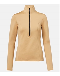 Серена полу-зип лыжная кофта, Caramello Goldbergh