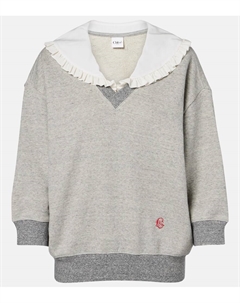 Французская толстовка из хлопковой смеси, Vapor Grey Chloe