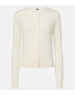 Кардиган из хлопка, кашемира и шелка, Ivory Joseph