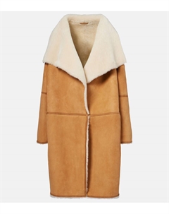 Дубленка с отделкой из овчины Toteme, Tan