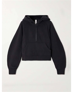 Толстовка Scuba oversize с застежкой-молнией на половину длины, черный Lululemon