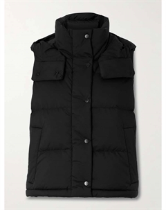 Жилет Wunder Puff из мягкого стеганого материала с капюшоном, черный Lululemon