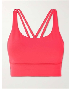 Спортивный бюстгальтер Energy Longline Luxtreme, красный Lululemon