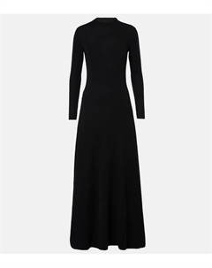 Макси-платье из смесовой кашемира и шелка, Black Tom ford