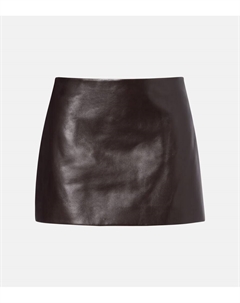 Кожаная мини-юбка Jett, Mud Khaite