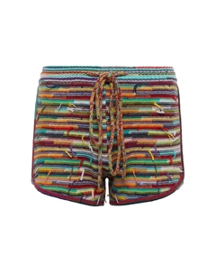 Шорты из кашемира и шерсти, Multicolor 1 Chloe