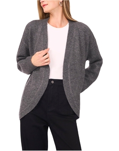 Свитер Women's Long Sleeve Open Cardigan, Medium Heather Grey Vince camuto