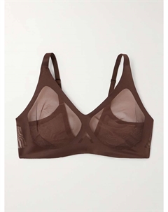 Бюстгальтер-Бралетт supersmooth sheersense с мягкой чашкой, коричневый Spanx