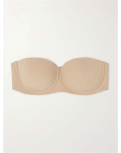 Бюстгальтер без бретелек, подходит всем - глина, бежевый Skims