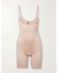 Невидимый боди shape с открытой грудью, бежевый Spanx