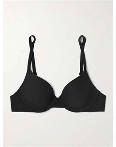 Бюстгальтер-Футболка, подходит всем - оникс, черный Skims