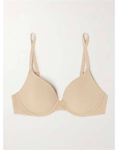 Бюстгальтер-Футболка, подходит всем - песочный, желтый Skims