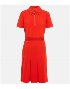 Плиссированное теннисное мини-платье Jana Bogner