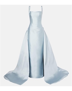 Атласное платье, Sky Blue Marmar halim