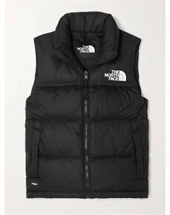 1996 ретро-жилет Nuptse с стеганым покрытием и рипстопом, черный The north face