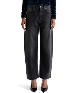 Джинсы Women's Hattie High Rise Barrel in Star Light, Star Light Ag jeans