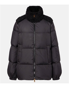 Пуховик с отделкой из флиса esnaie Moncler